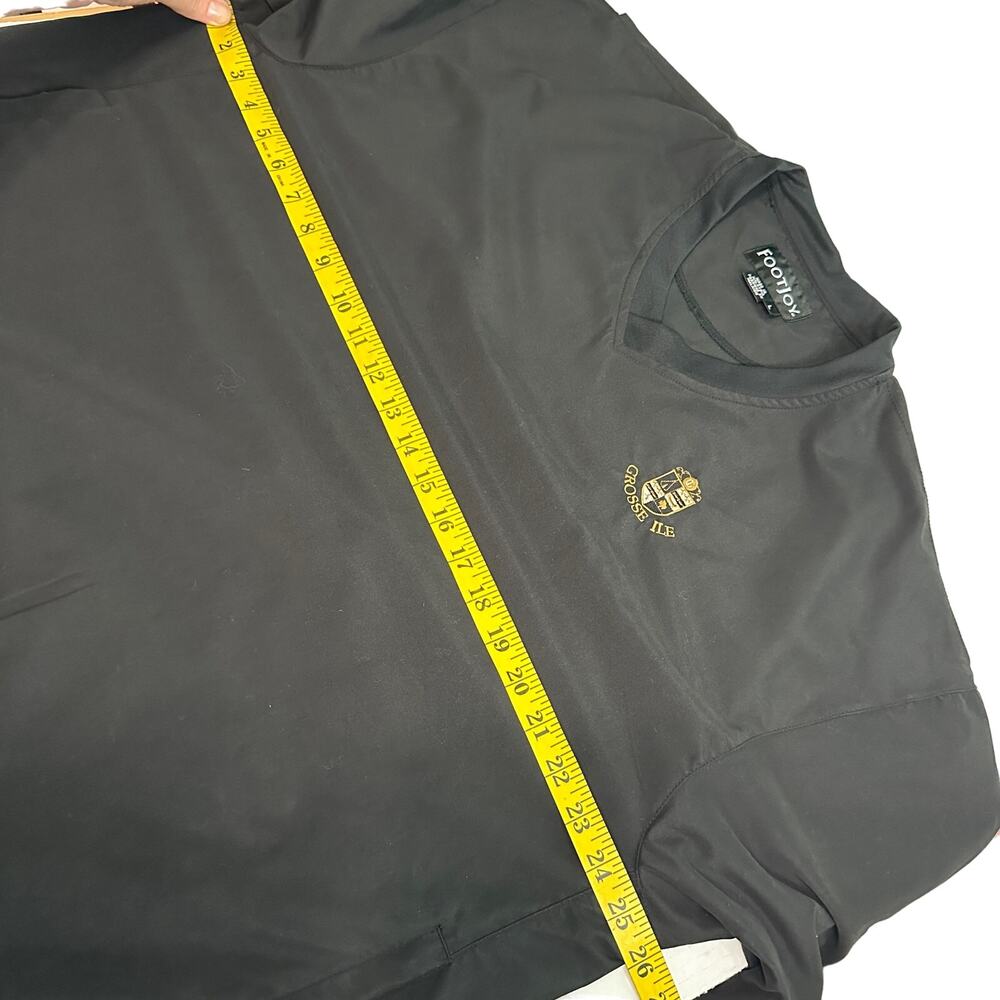 Foot Joy Mens‎ Pullover Short Sleeve Windbreaker Size Large Golf Shirt - Picture 5 of 9